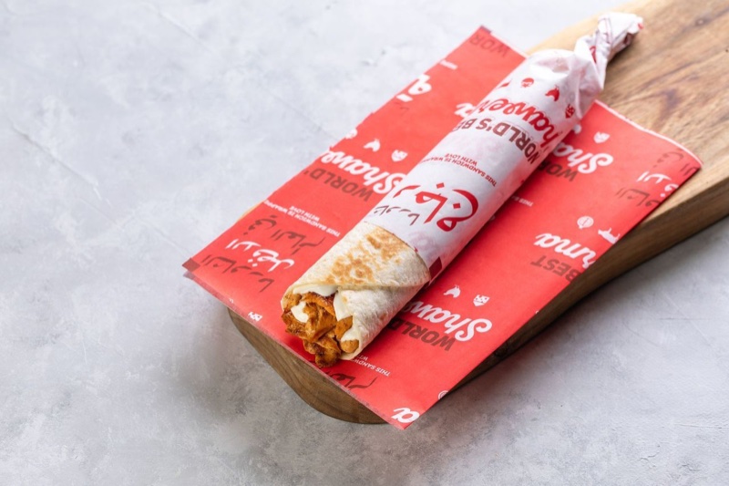 Shawerma 3a Saj flatbread shawarma Amman