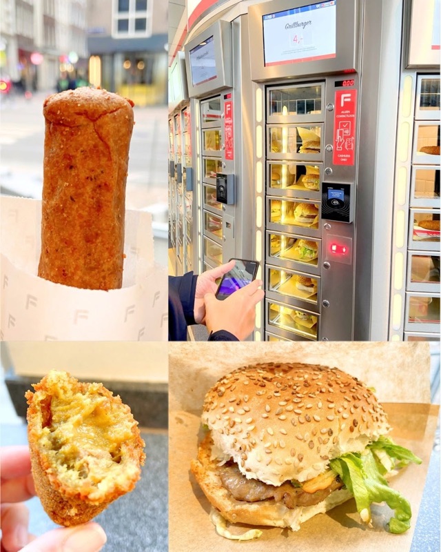 FEBO vending machine snacks in Amsterdam