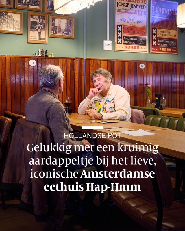 Hap-Hmm Dutch home cooking in Oud-West, Amsterdam