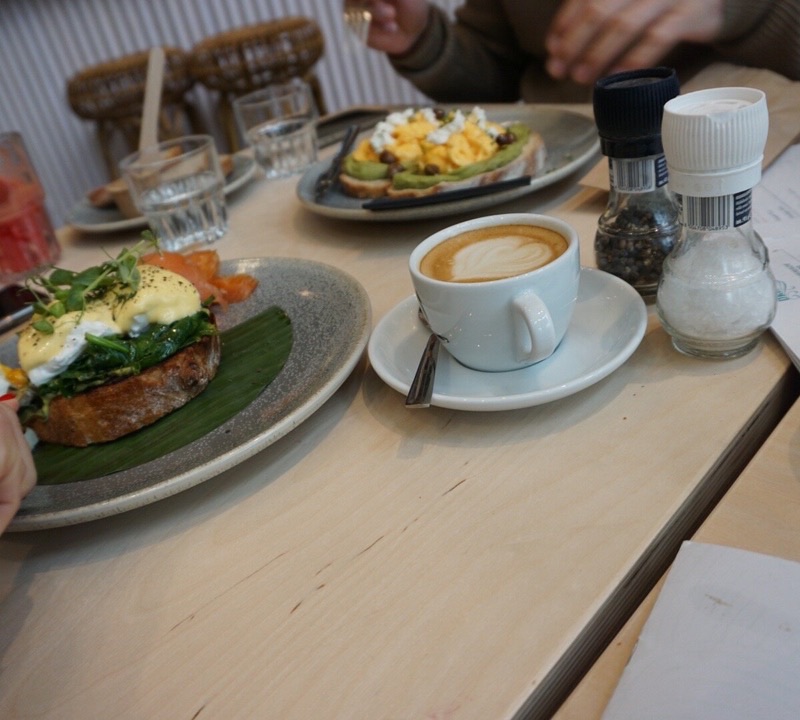 Coffee & Coconuts in De Pijp — Housed in a former cinema, Coffee & Coconuts offers a vast, stylish space perfec