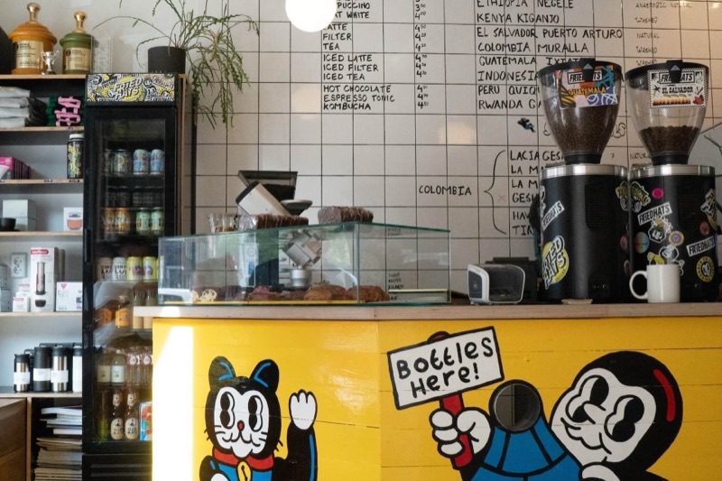 Friedhats FUKU Cafe in West — Friedhats is for the adventurous coffee drinker. Their FUKU Cafe is where they s