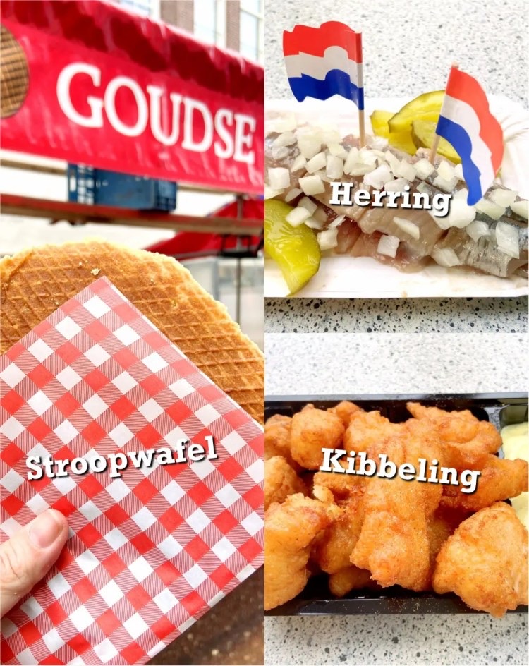 Albert Cuyp Market stroopwafel stalls in De Pijp, Amsterdam