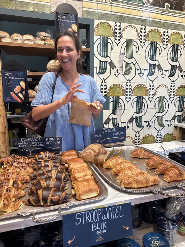 Croissanterie Egstorf fresh stroopwafels in Amsterdam centrum