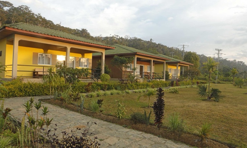 Andasibe Lemurs Lodge in Riverside, near Andasibe village