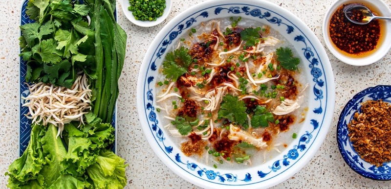 Sinorn Borbor Monsrae — rice porridge breakfast spot in Siem Reap