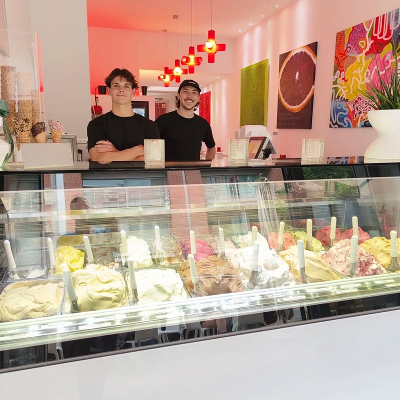 Gelato Factory in Historic Center, Antwerp