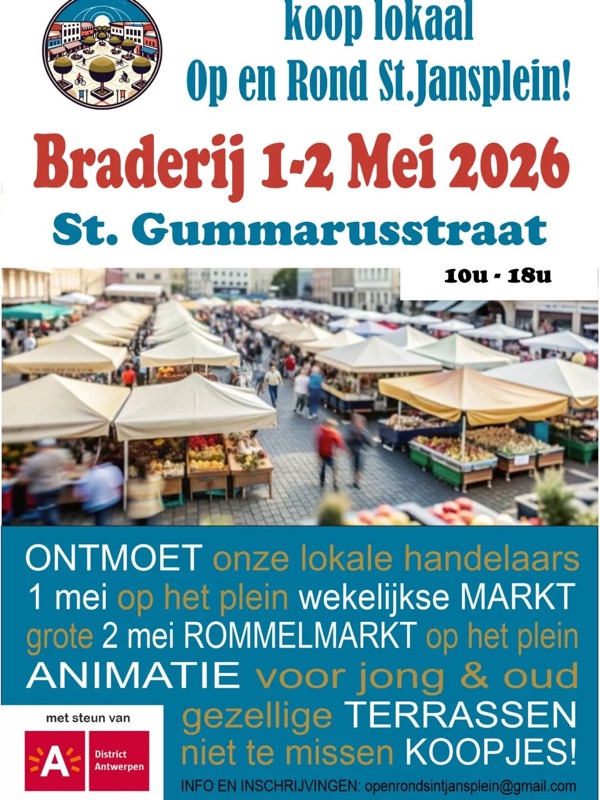 Sint-Jansplein Market