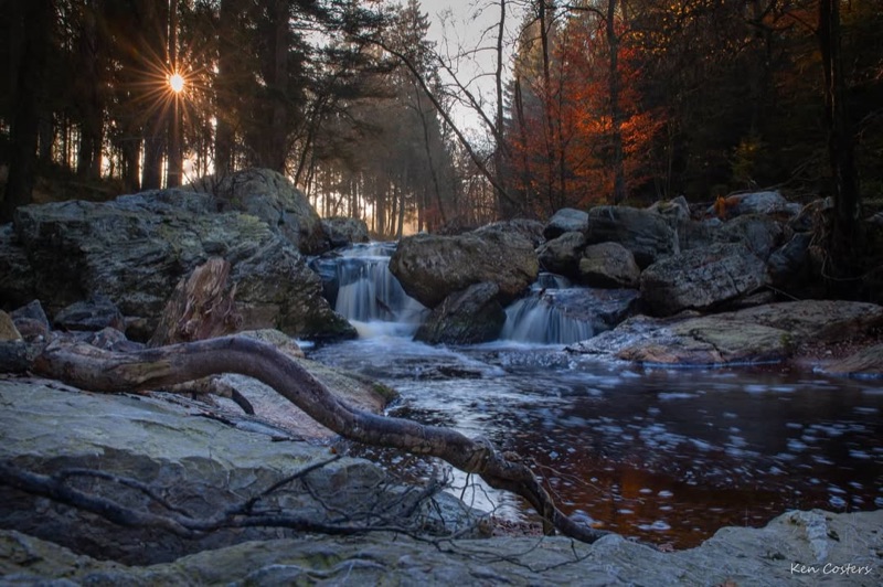 Vallée de la Hoëgne hiking valley in the Belgian Ardennes