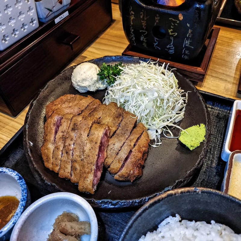 Asakusa Gyukatsu beef cutlet in Asakusa, Tokyo
