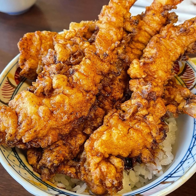 Daikokuya tempura tendon in Asakusa, Tokyo