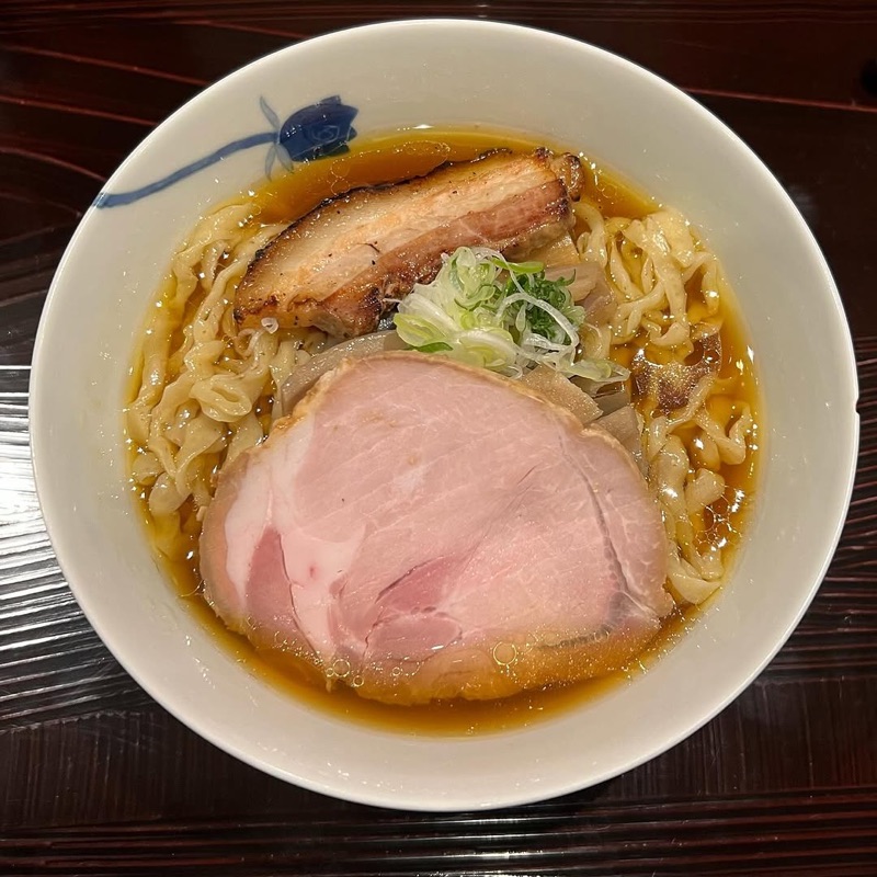 Men Mitsuwi shoyu ramen in Asakusa, Tokyo