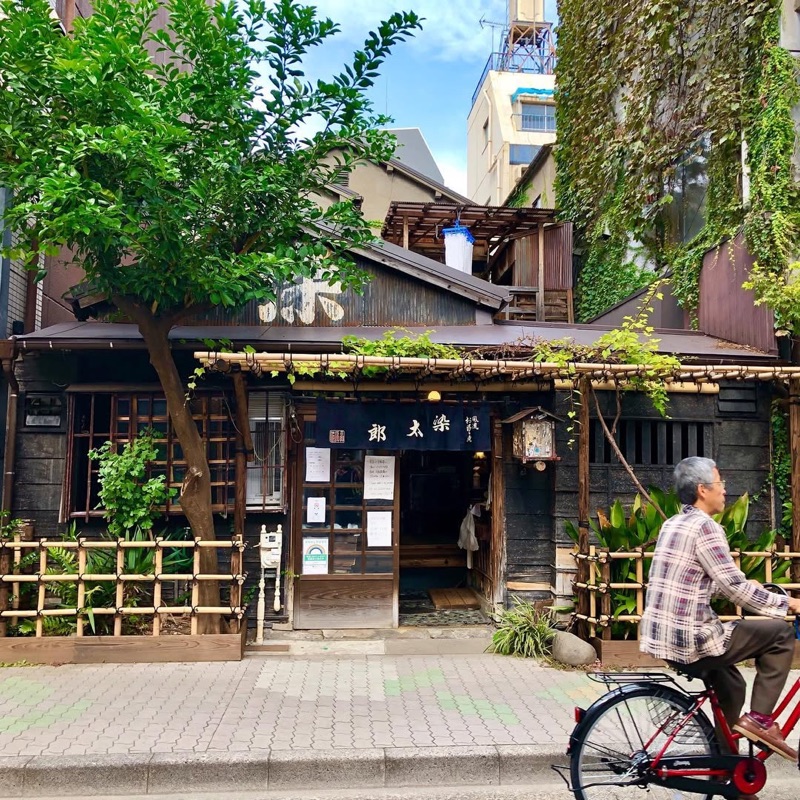 Sometaro historic okonomiyaki restaurant in Asakusa, Tokyo