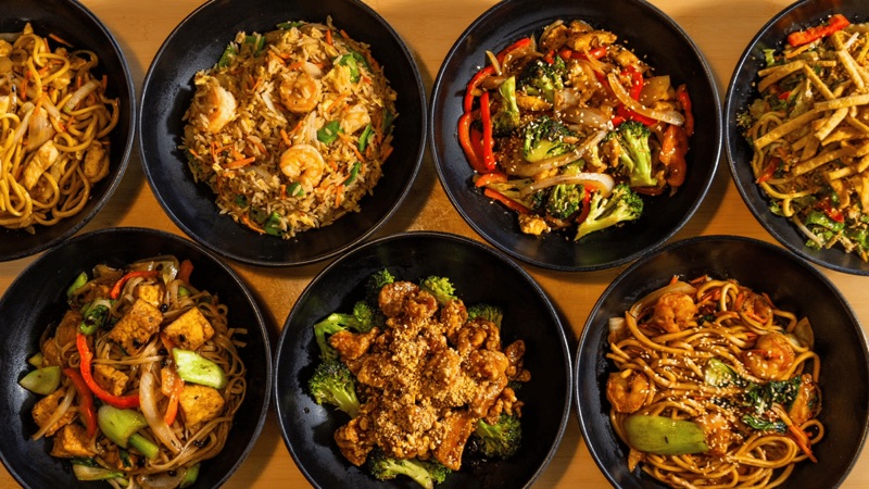 Doc Chey's Noodle House in North Asheville (Merrimon Ave) — Doc Chey's Noodle House is a popular spot for a variety of Asian noodle dishes, 