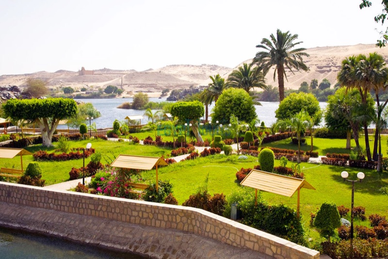 Kitchener's Island Botanical Gardens Aswan Egypt