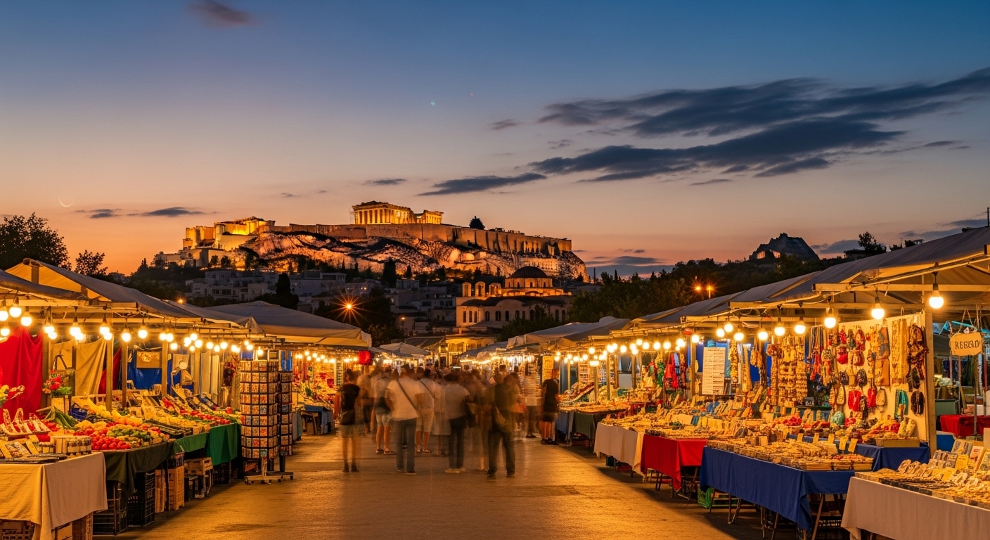 Monastiraki Street Food Alley