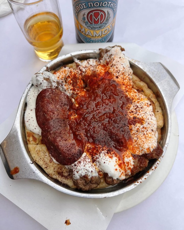 O Thanasis kebab restaurant in Monastiraki, Athens