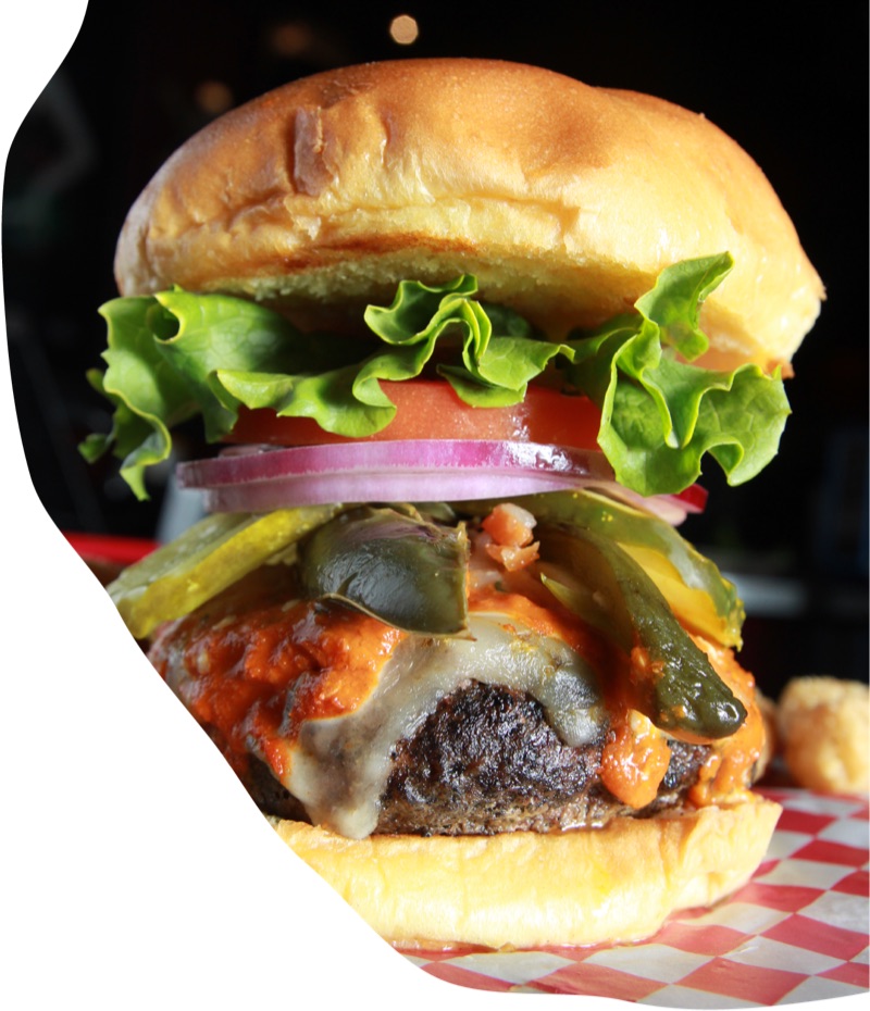 The Vortex Bar & Grill in Little Five Points — An iconic Atlanta institution known for its edgy decor and massive, creative bur