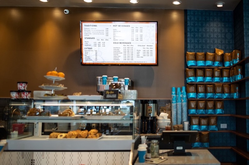 Dancing Goats Coffee Bar in Old Fourth Ward — Located in the bustling Ponce City Market, Dancing Goats is an Atlanta instituti