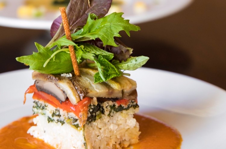 Cafe Sunflower in Buckhead — A long-standing vegetarian and vegan institution in Atlanta, Cafe Sunflower cons