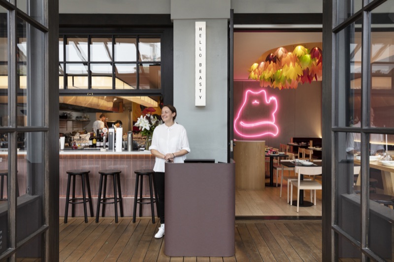 Hello Beasty restaurant at Viaduct Harbour Auckland