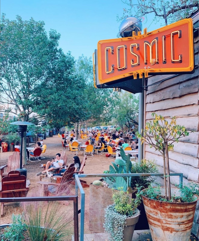 Cosmic Coffee + Beer Garden