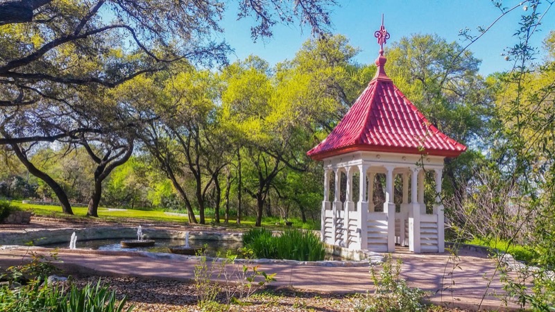 Zilker Botanical Garden in Zilker Park