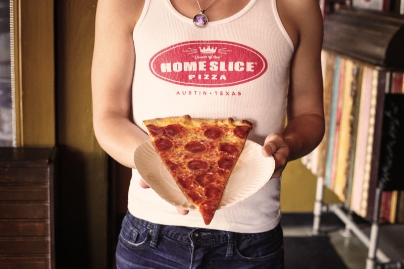 Home Slice Pizza in South Congress — Home Slice is an Austin institution, renowned for its authentic New York-style p