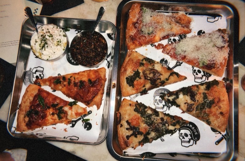 Garage in Downtown — Tucked away inside a parking garage, Garage is a minimalist yet incredibly styli