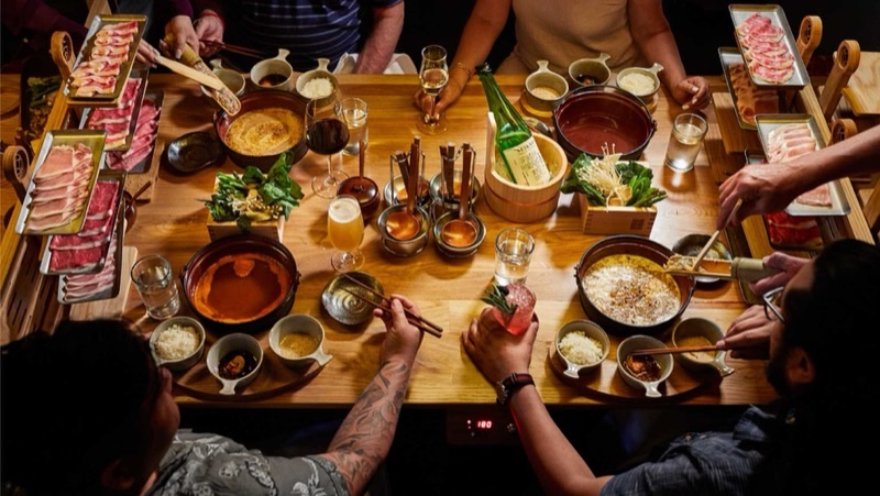 DipDipDip Tatsu-Ya in North Loop — From the innovative minds behind Ramen Tatsu-Ya, DipDipDip offers a playful shab