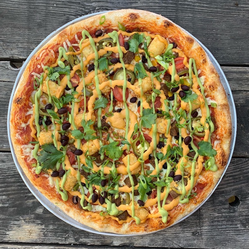 Li'l Nonna's in East Austin — Li'l Nonna's is a food truck dishing out some of the best vegan pizza in Austin,