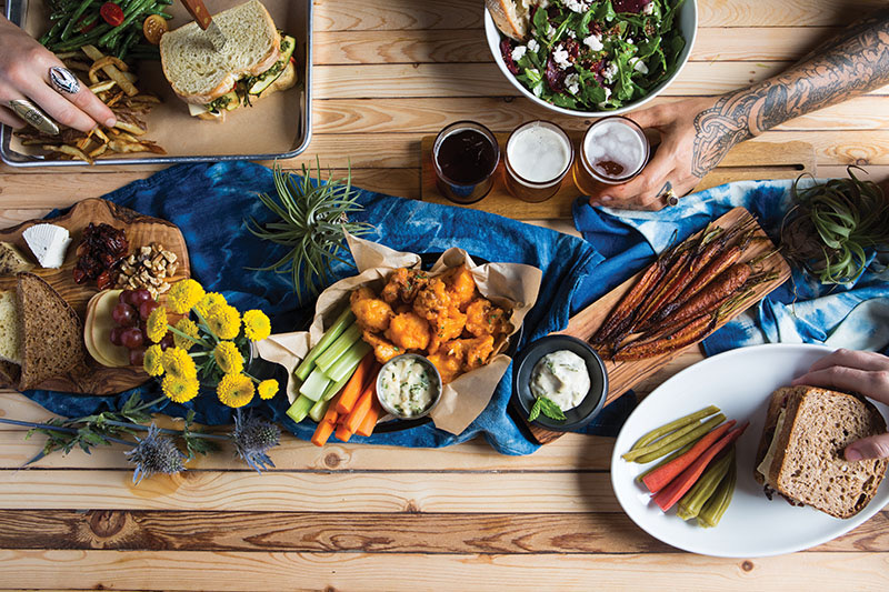 The Beer Plant in North Austin — As Texas's first vegan gastropub, The Beer Plant offers an upscale yet inviting 