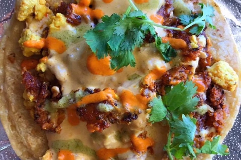 Vegan Nom in East Austin — The Vegan Nom is a vibrant food truck serving up award-winning vegan Tex-Mex tac