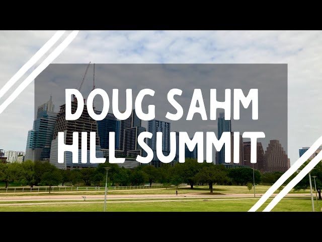 Doug Sahm Hill in Butler Metro Park / South Austin