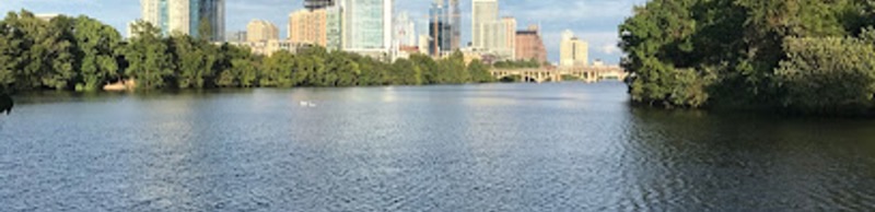 Lou Neff Point in Zilker Park / Lady Bird Lake Trail