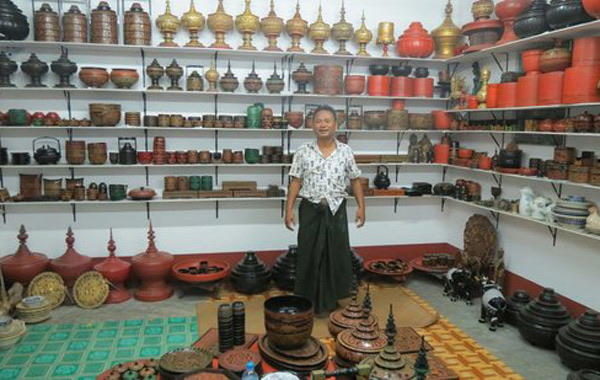 Shwe War Thein in Myinkaba Village