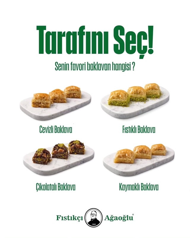 Agaoglu Baklava on Nizami Street, Baku