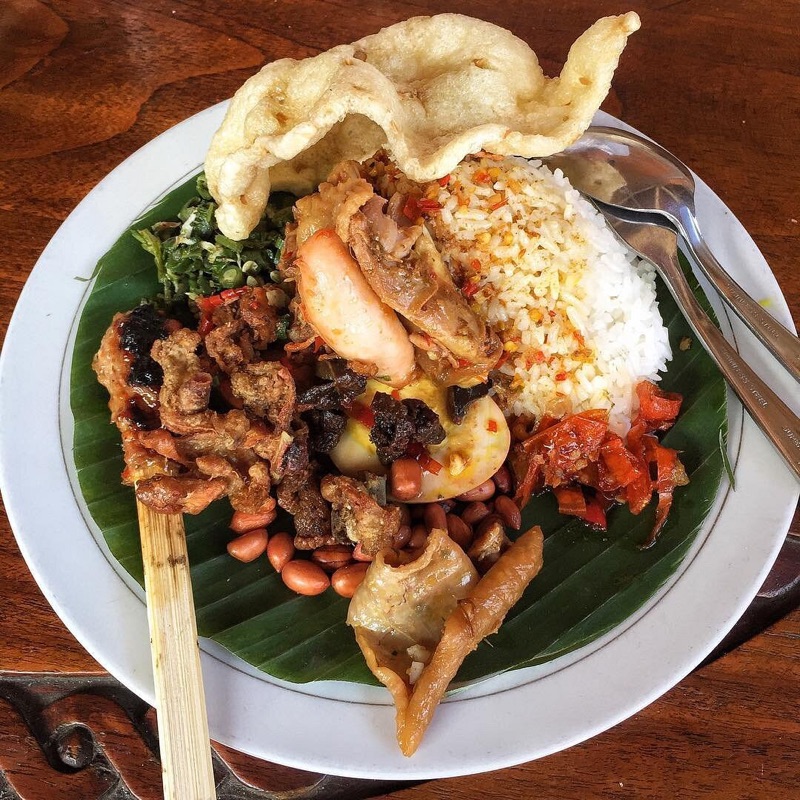 Nasi Ayam Kedewatan Ibu Mangku in Kedewatan, Ubud
