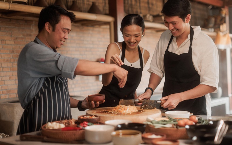 Sanggraloka Farm cooking class near Ubud, Bali