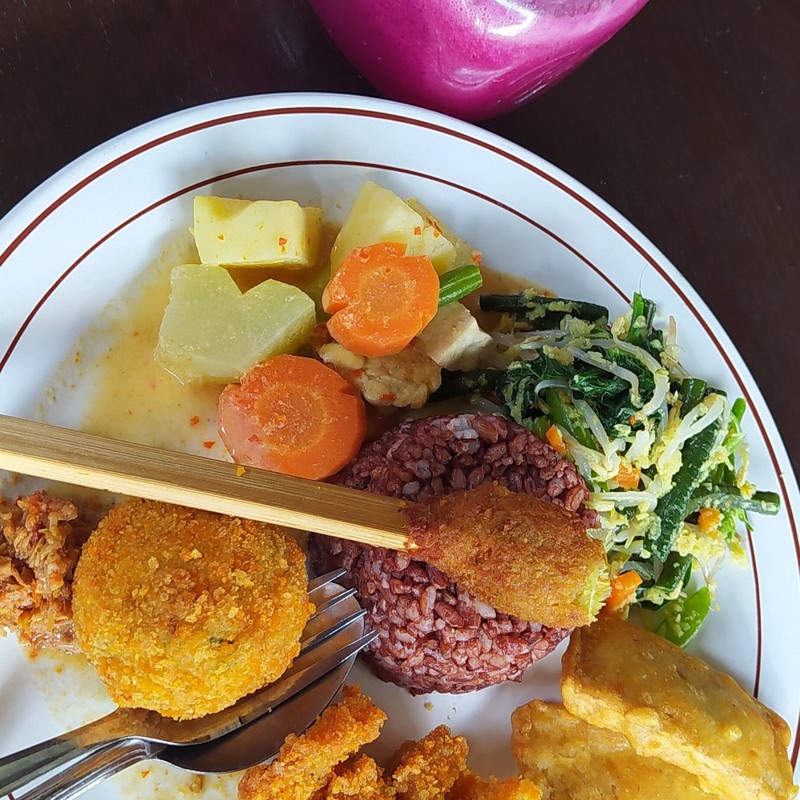 Siboghana Waroeng vegan cooking class in Ubud, Bali