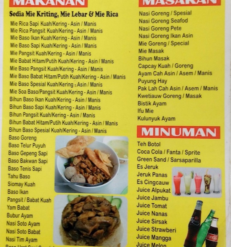 Mie Naripan 127 in Bandung