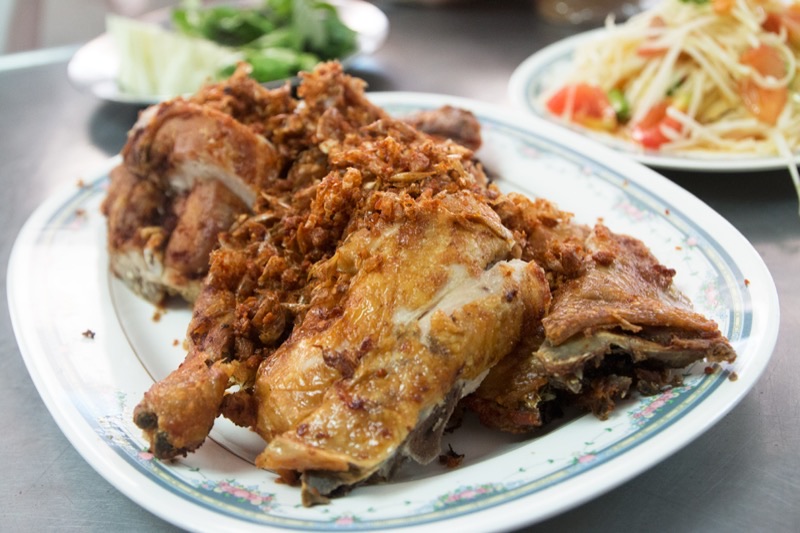 Soi Polo Fried Chicken with som tam Bangkok