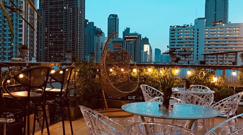 Heaven Rooftop Bar in Bangkok