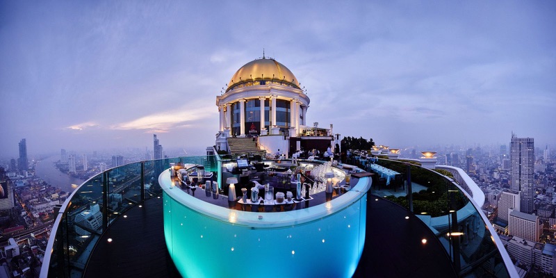 Sky Bar Lebua State Tower in Bangkok
