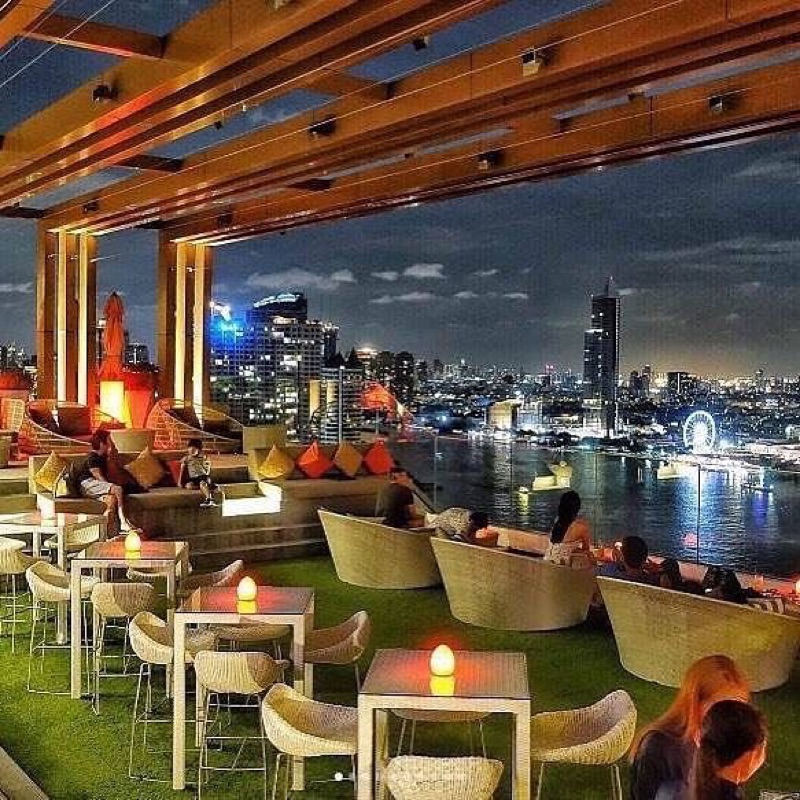 ATTITUDE Rooftop Bar & Restaurant at AVANI Riverside Bangkok Hotel
