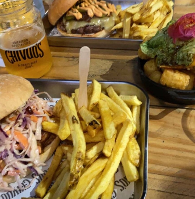 Chivuo's in Gothic Quarter — Chivuo's is a laid-back, popular spot known for mastering the art of the smash b