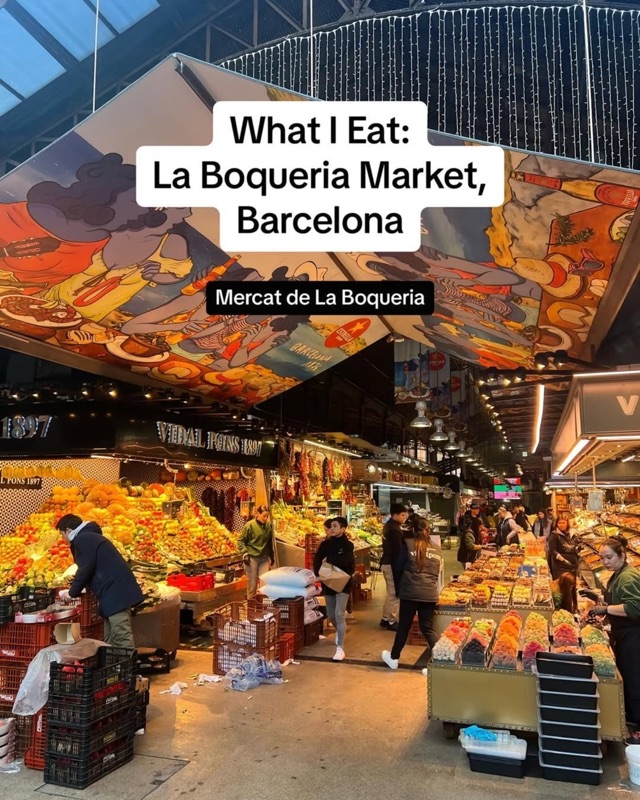 Mercat de la Boqueria (late evening/Rambla area)