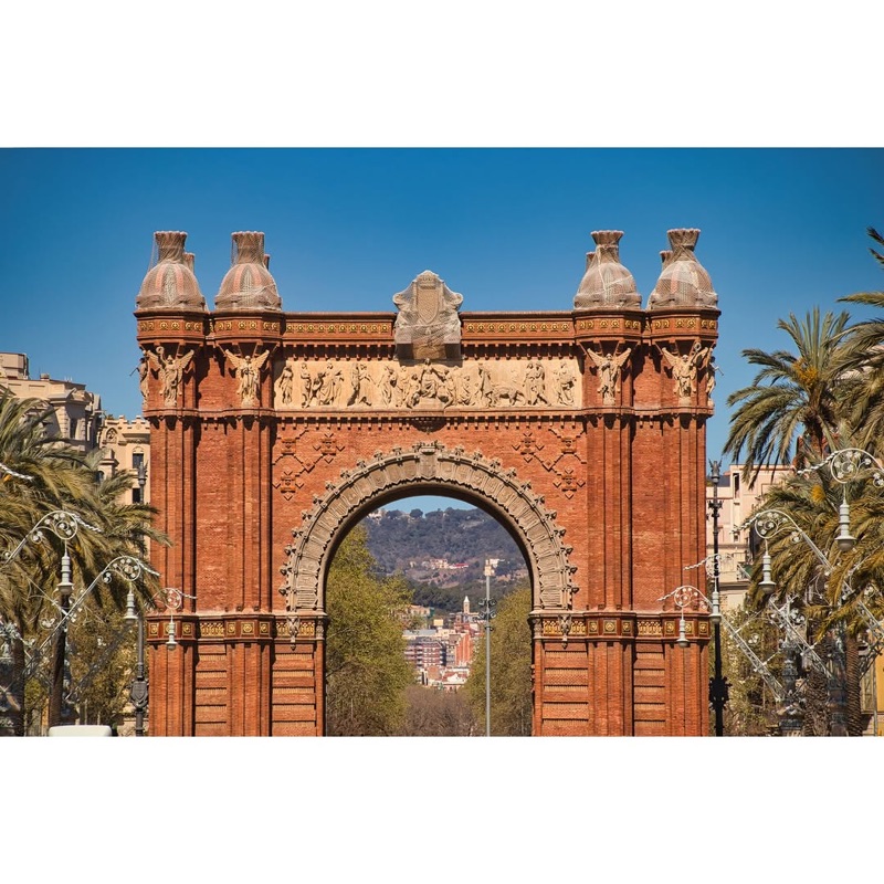 Arc de Triomf and Parc de la Ciutadella