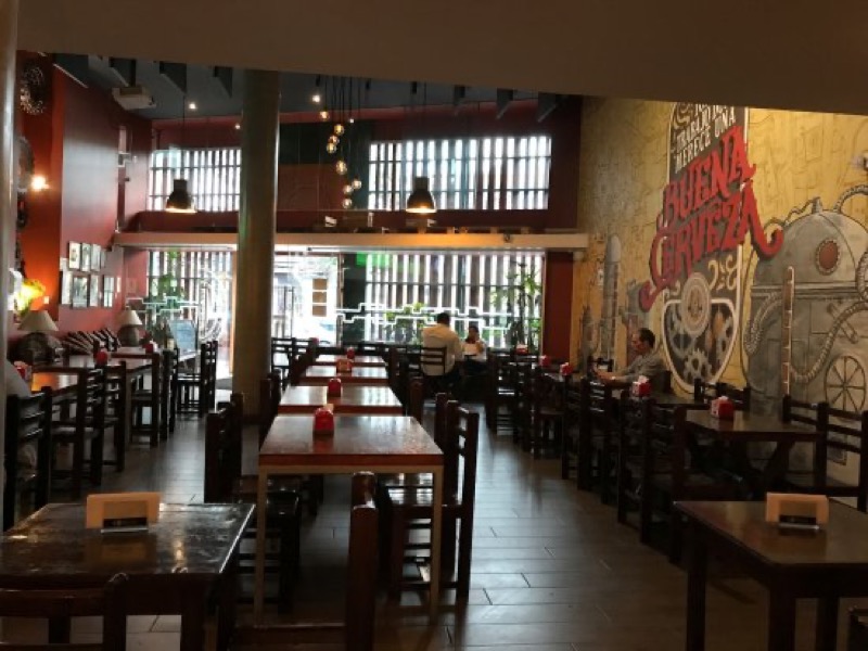 Barranco Beer Company rooftop terrace, Lima