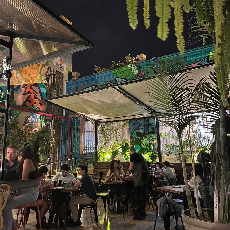 Dada cocktail bar in Barranco, Lima