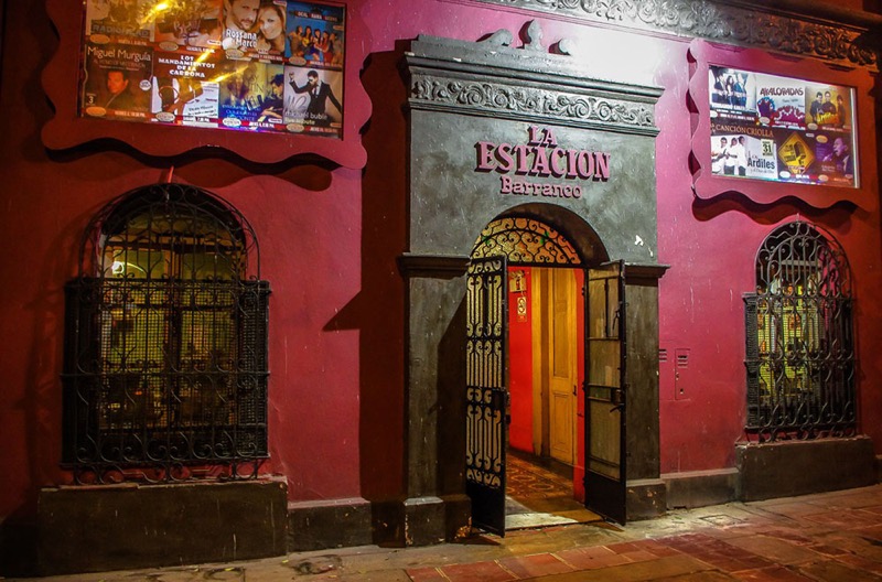 La Estación de Barranco live music bar, Lima